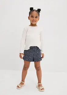 Jersey short van puur biologisch katoen (set van 3), bonprix