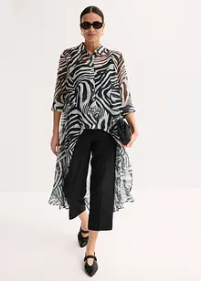 Lange chiffon blouse, bonprix