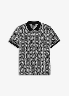 Poloshirt met korte mouwen van biologisch katoen, bonprix
