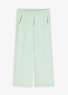 Comfort capri sportbroek met wijde pijpen, bonprix