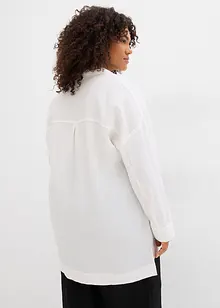 Overhemdblouse in een soepele viscosemix, bonprix
