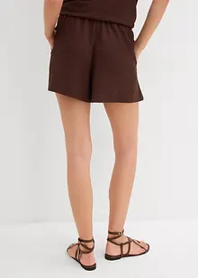 Instap short van gestructureerde crêpe, bonprix