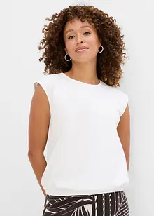 Shirt met elastische boordjes, bonprix