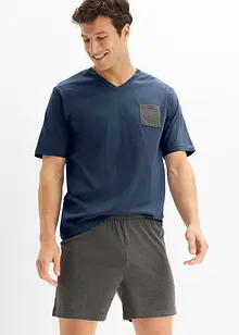 Shortama met katoen (4-dlg. set), bonprix