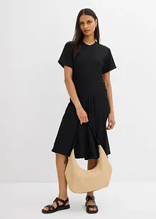 Shirtjurk van gestructureerde crêpe, bonprix