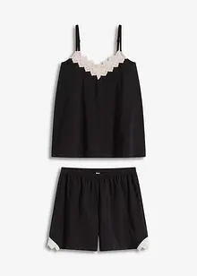Shortama met spaghettibandjes, bonprix