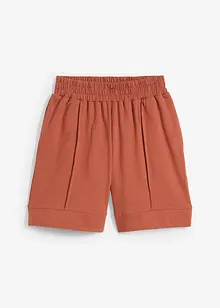 Wijde sweat short in een katoenmix, bonprix