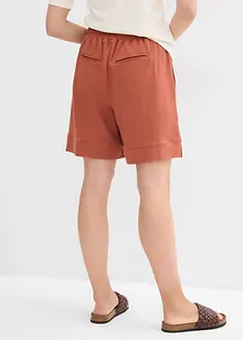 Wijde sweat short in een katoenmix, bonprix