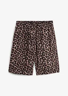 Wijde short van mousseline, bonprix