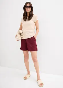 Linnen short, bonprix