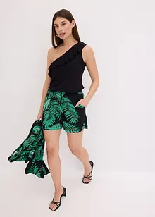 Gedessineerde short van soepele viscose, bonprix