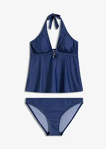 Tankini (2-dlg. set) in jeanslook, bonprix