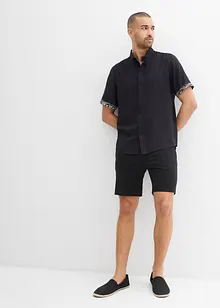 Overhemd met korte mouwen, slim fit, bonprix