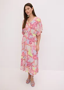 Jersey jurk met kant in een zacht viscosemix, bonprix