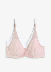 Beugel bh met zacht katoen (set van 2), bonprix