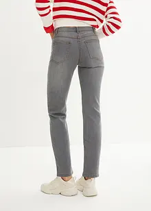 Straight jeans mid waist, stretch, bonprix