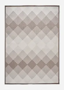 Dubbelzijdig binnen- en buitenkleed met grafisch patroon, bonprix