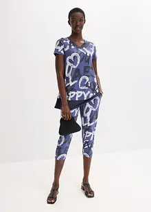 Longshirt met korte mouwen, bonprix