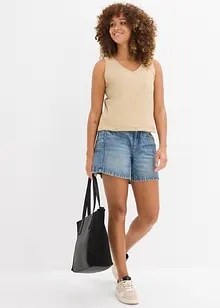 Tanktop van biologisch katoen (set van 2), bonprix