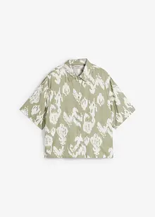 Viscose blouse met korte mouwen, bonprix
