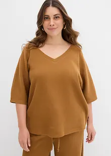 Gestructureerd shirt van katoen, bonprix