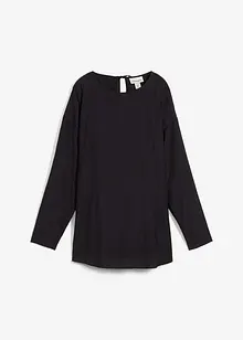 Oversized tuniek van een gestructureerde crinkle viscosemix, bonprix