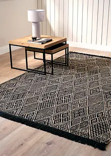 Kelim vloerkleed met franjes, bonprix