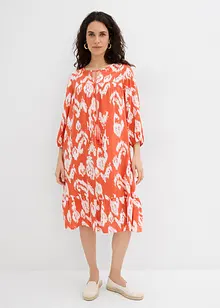 Tuniekjurk van pure viscose, bonprix