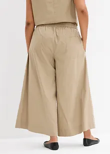 Wijde culotte van puur katoen, bonprix