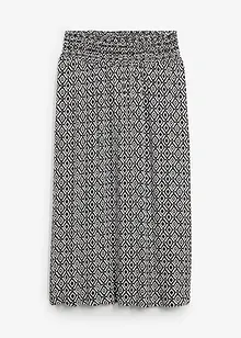 Maxi rok van viscose crinkle, bonprix