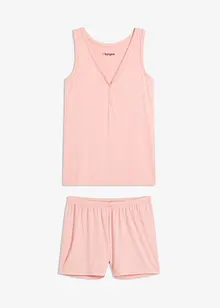 Shortama van zacht ribmateriaal, bonprix
