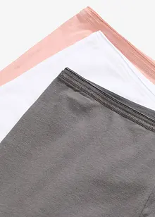 Lange damesboxer met biologisch katoen (set van 3), bonprix