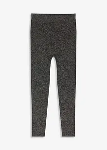 Thermo legging van glittergaren, bonprix