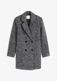 Korte jas in wollen look, bonprix