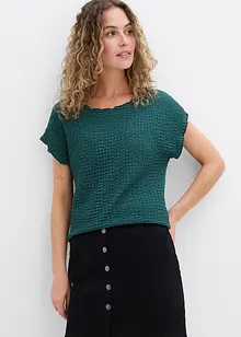 Shirt van lichte crêpe, bonprix