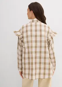 Overhemdblouse met volants, bonprix