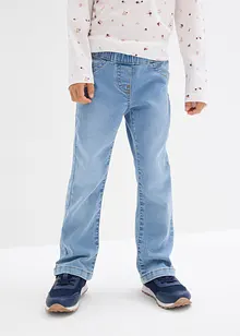 Mid waist bootcut jeans met comfy tailleband, bonprix