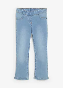 Mid waist bootcut jeans met comfy tailleband, bonprix