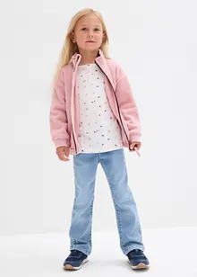 Mid waist bootcut jeans met comfy tailleband, bonprix