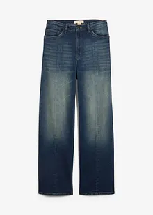 Straight jeans, high waist, low stretch, bonprix