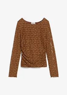 Longsleeve van kant, bonprix