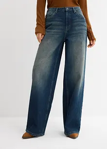 Wide leg jeans, high waist, bonprix