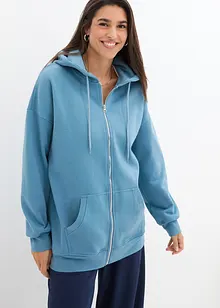 Oversized sweatvest met capuchon, bonprix