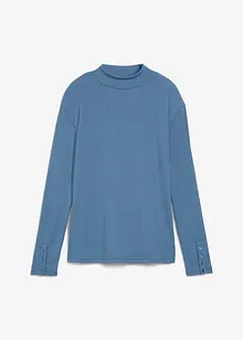 Longsleeve van geribd materiaal, bonprix