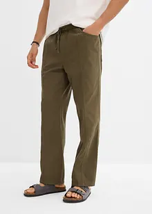 Classic fit instapbroek van licht katoen, straight, bonprix