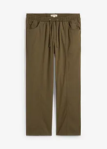 Classic fit instapbroek van licht katoen, straight, bonprix
