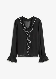 Blouse van chiffon, bonprix