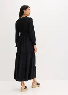 Maxi jurk met kant, bonprix