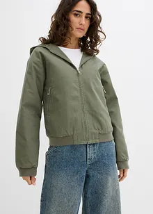 Outdoorjas van puur katoen, bonprix