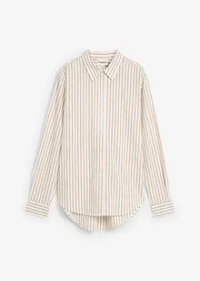 Overhemdblouse met zijde, bonprix